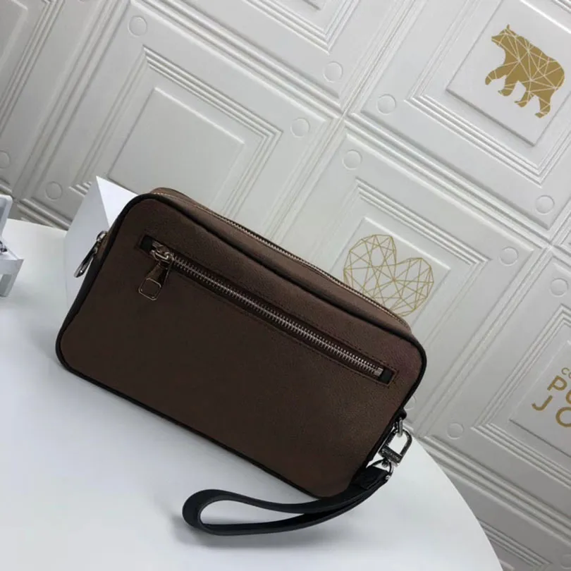 M42838 torebka Kasai Mężczyzna Pasek Torba Bag Modna Kobiety Brown Flower Dasilantety Zestawy TOTES Man Canvas Sprzęgło na zewnątrz BA305K