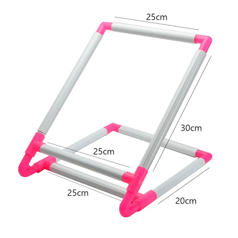 Embroidery Frame Practical Universal Clip Plastic Cross Stitch Hoop Stand Holder Support Rack DIY Craft Handheld Tool