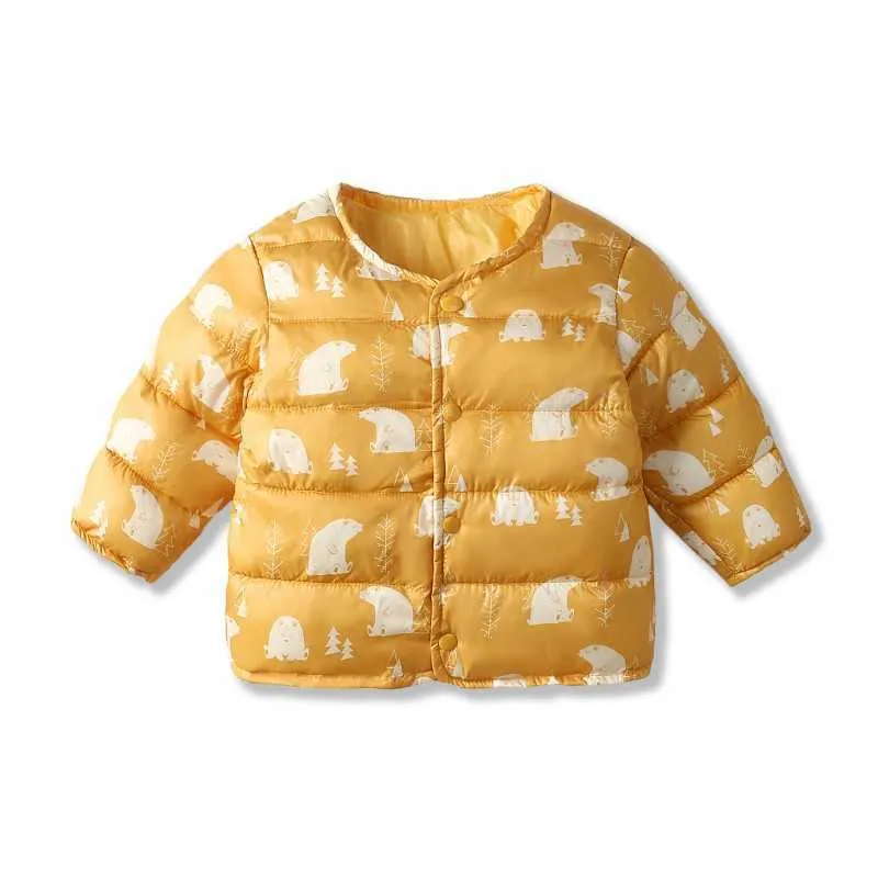Hiver bébé unisexe doux sirène manteau veste et enfants vêtements hauts chaud doux 210528