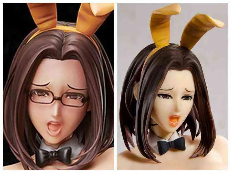 41 cm Yerli Olmayan Bakire yumuşak tavşan kız Seksi kızlar Aksiyon Figürü japon Anime PVC yetişkin Aksiyon Figürleri oyuncaklar Anime figürleri Oyuncak H1105