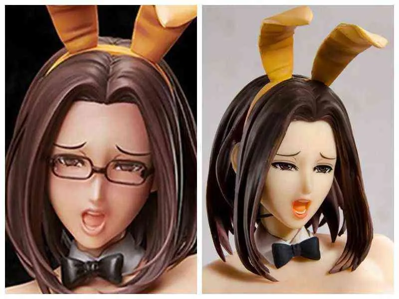 41cm Native Non Virgin soft bunny girl Sexy girls Action Figure japanese Anime PVC adult Action Figures toys Anime figures Toy H1105