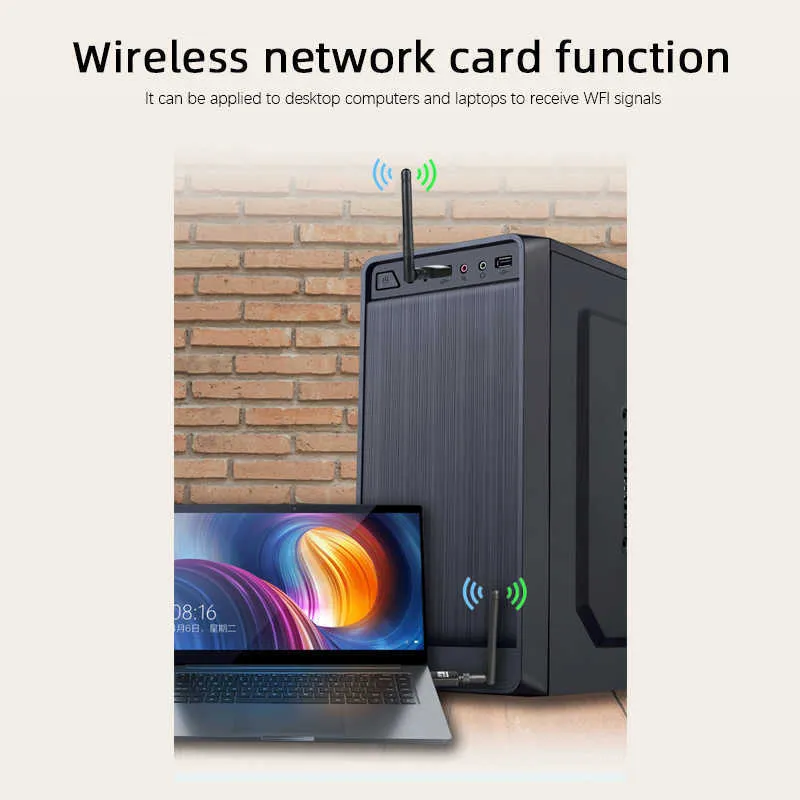 600M USB WIFI Blue-tooth 4,2 Adapter Dual Band 2,4G/5Ghz Wireless Wi-Fi Netzwerk Karte empfänger 802,11 b/n/g/AC Für PC Laptop Karte