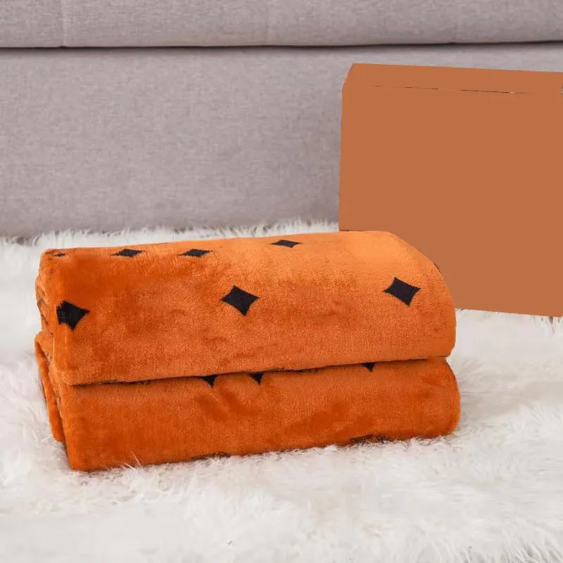 Nieuwste Brief Designer Dekens Thuis Sofa Laken Cover Flanel Warme Worp Deken Vier Seizoenen 150 200CM3019