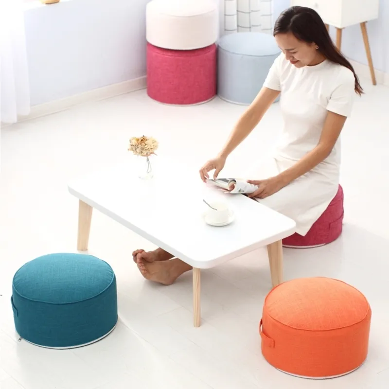Дизайн круглая высокопрочная губка сиденья подушка татами подушка подушки медитации йоги круглые коврики стула подушки 220309