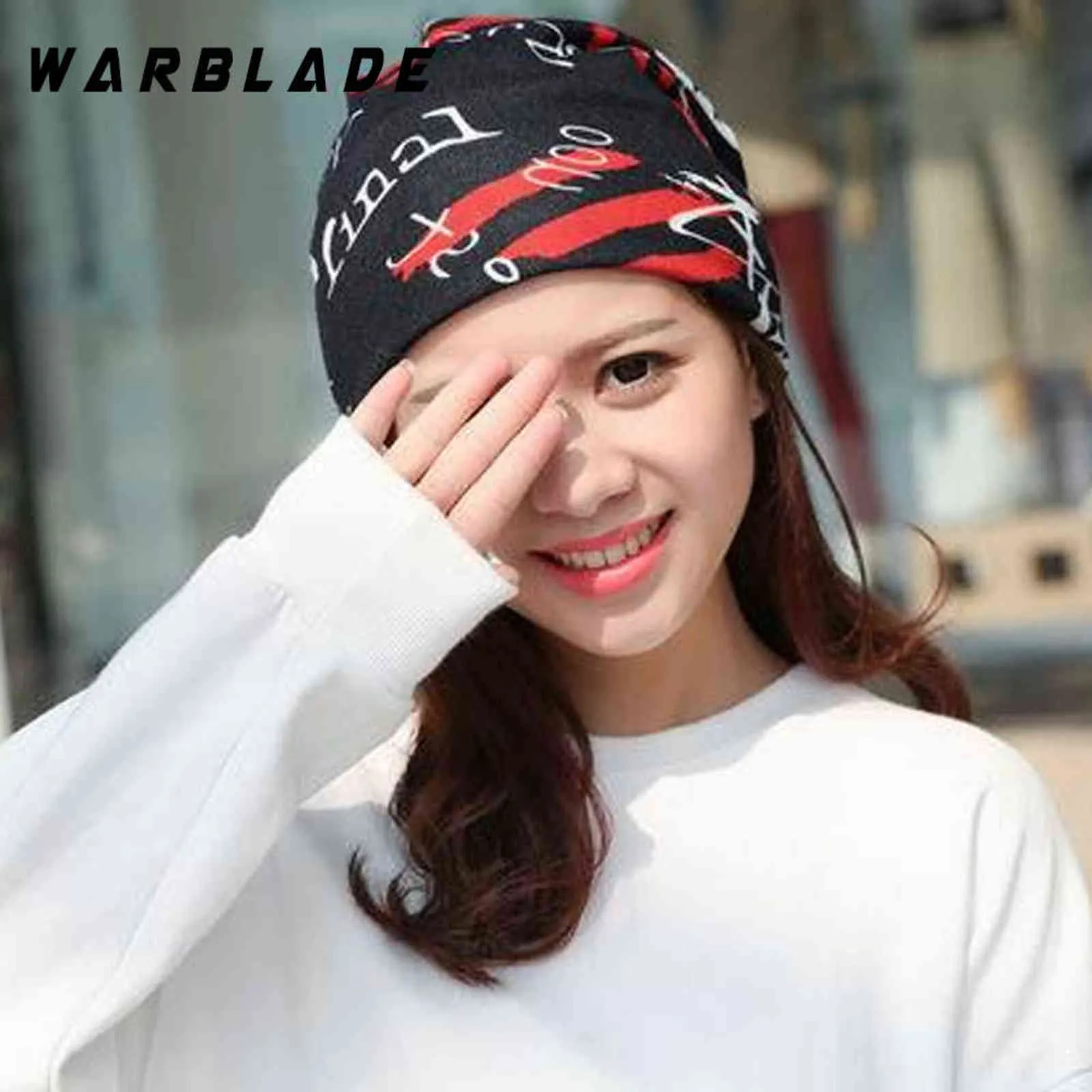 2018 New Headwear Women's hats Female Winter Caps Star hats ladies spring and autumn Hip-hot Skullies Beanies Bonnet Y21111