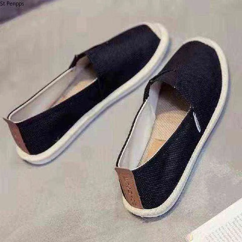 Dress Shoes Breathable Linen Casual Men's Old Beijing Cloth Canvas Summer Leisure Flat Fisherman Driving walking 220223
