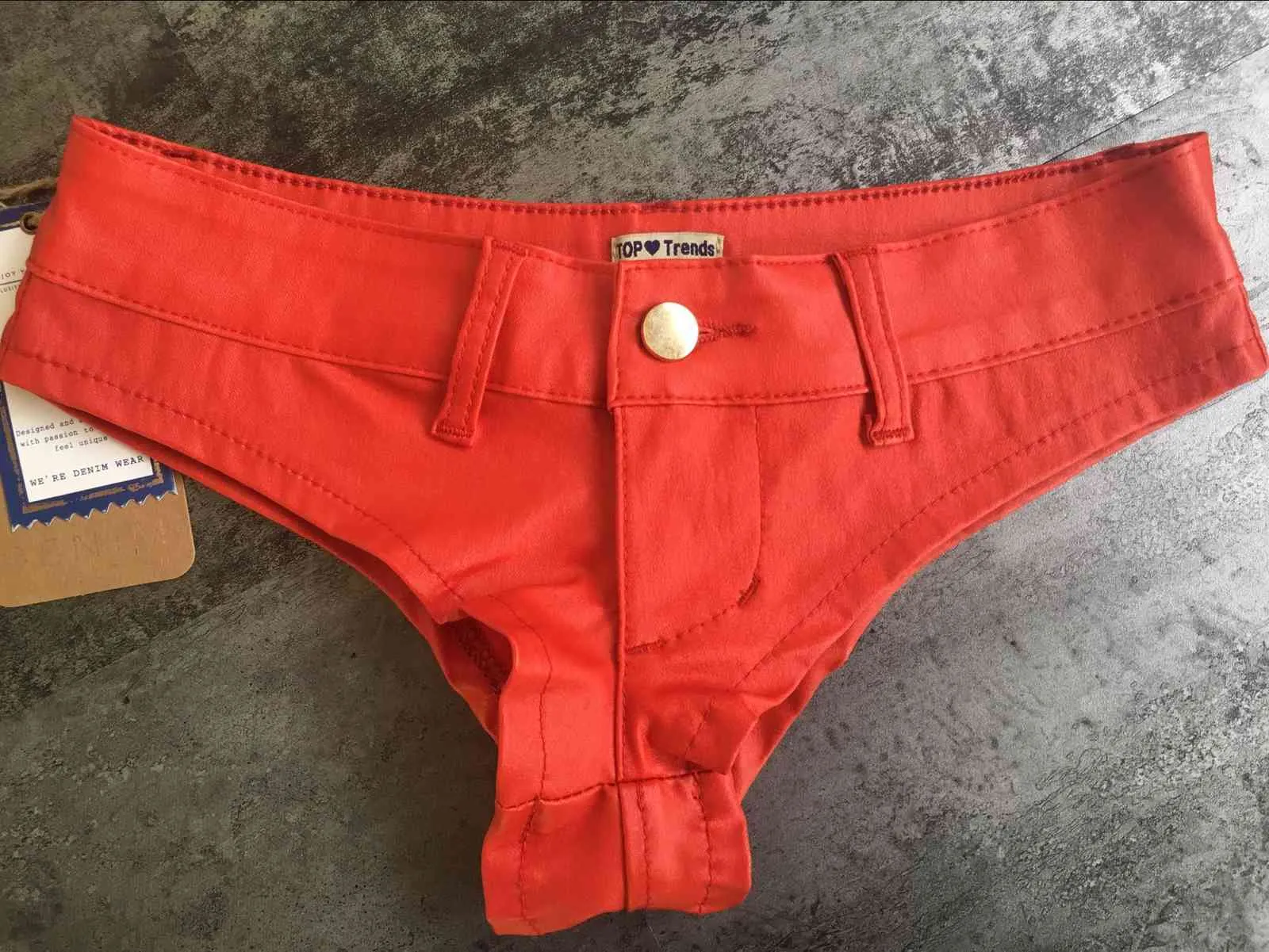 Pantalones cortos sexis de piel sintética de PU para mujer, botín elástico, cintura baja, negro, sexy, rojo, dorado, mini señoras de talla grande 210430