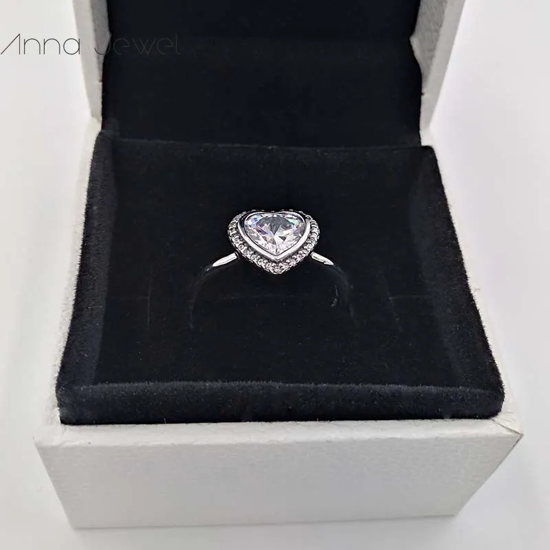 Aesthetic jewelry making wedding boho style engagement LOVE Diamond Pandora Rings for women men couple finger ring sets birthday Valentine gifts 190929CZ