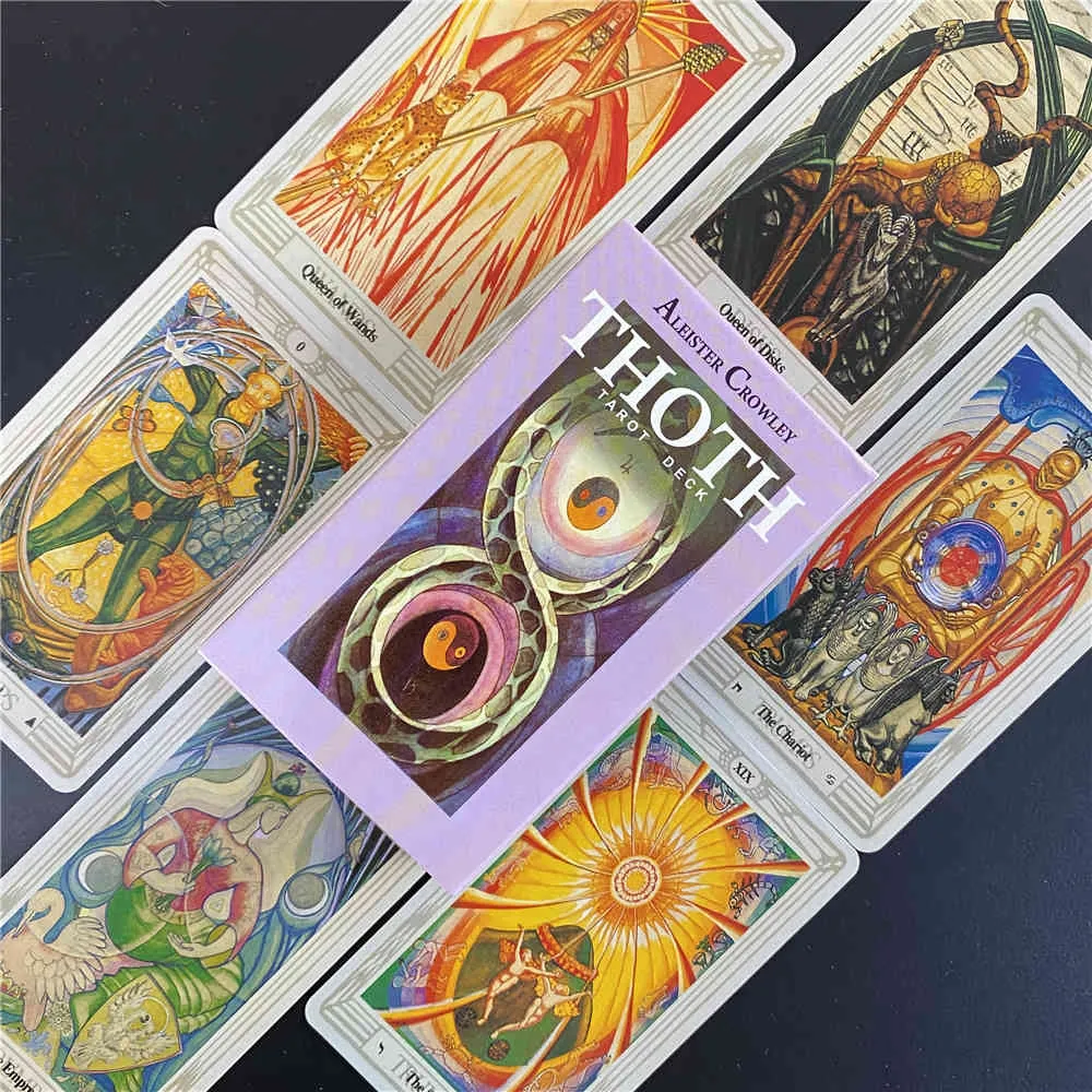 Power Thought Cards Box Set Tarot Deck für Divination Fate Occult Oracle Psychic Brettspiel Adult Card Love ORA3