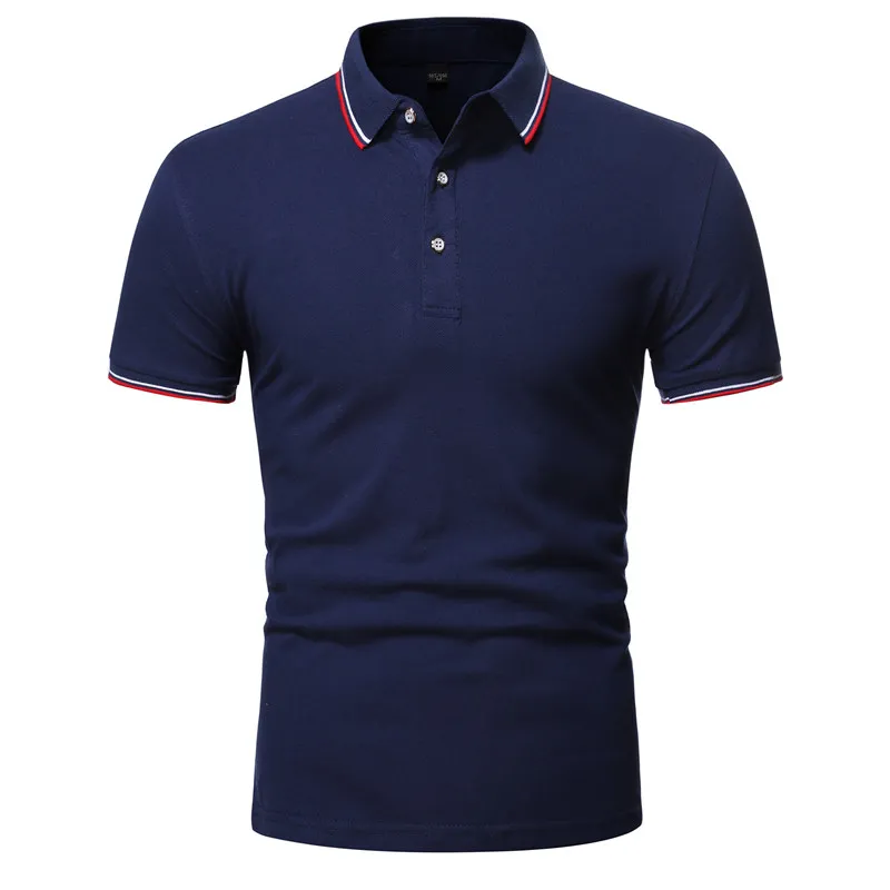 Designs polo shirt men Casual business polo shirt men high quality brand mens polo shirt Summer short sleeve men Wears s