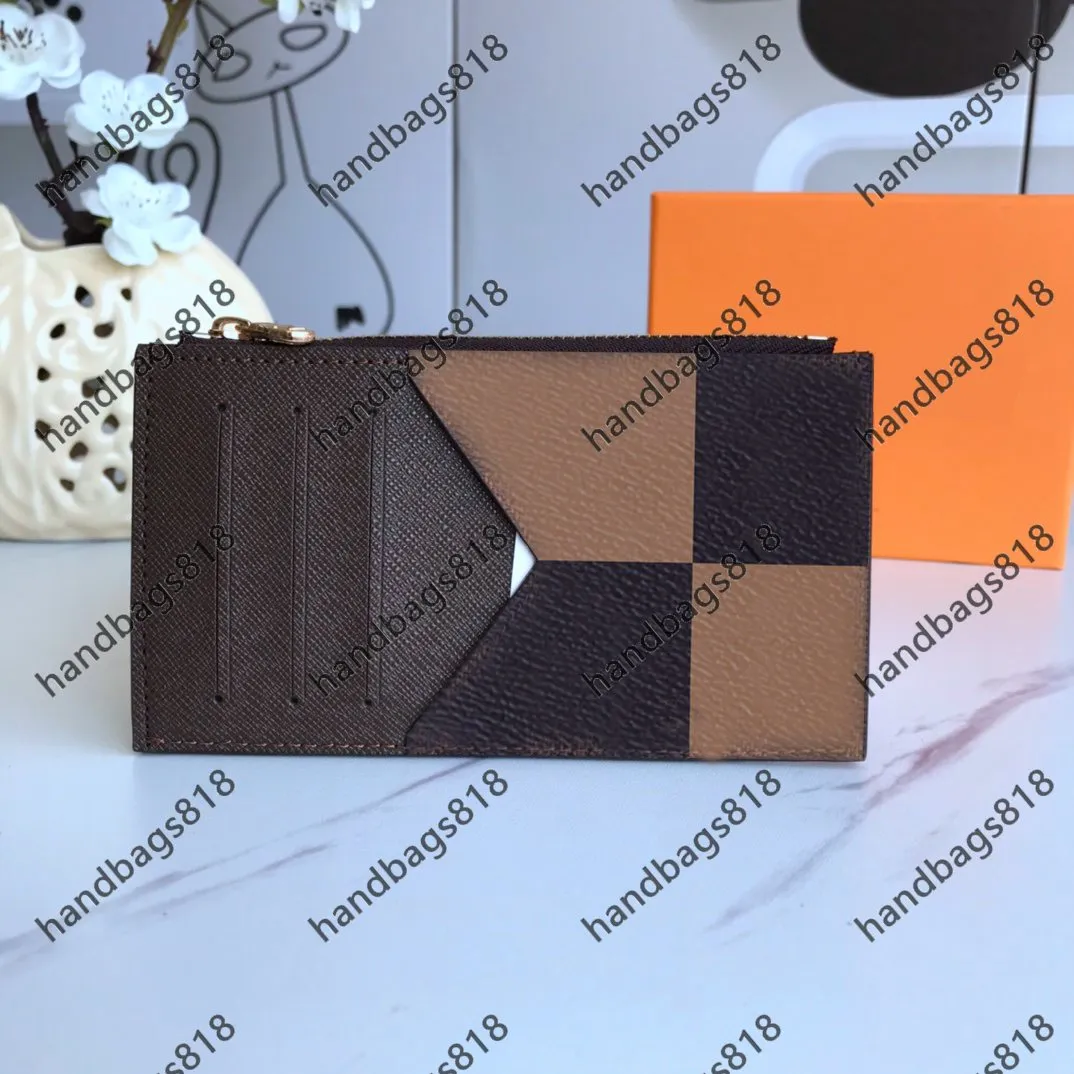 Titular de cartões de grife de grife de cartões de crédito portadores de passaporte integral mulheres moda moda original titular de couro preto clássico pat216w
