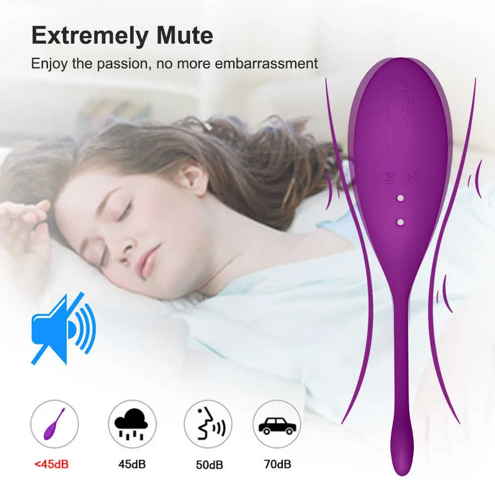 Wireless Remote Love Egg Vibrators For Women Vagina Ball Clitoris Stimulator Anal Plug Powerful Sex Toys For Adults Couples 18 P0818