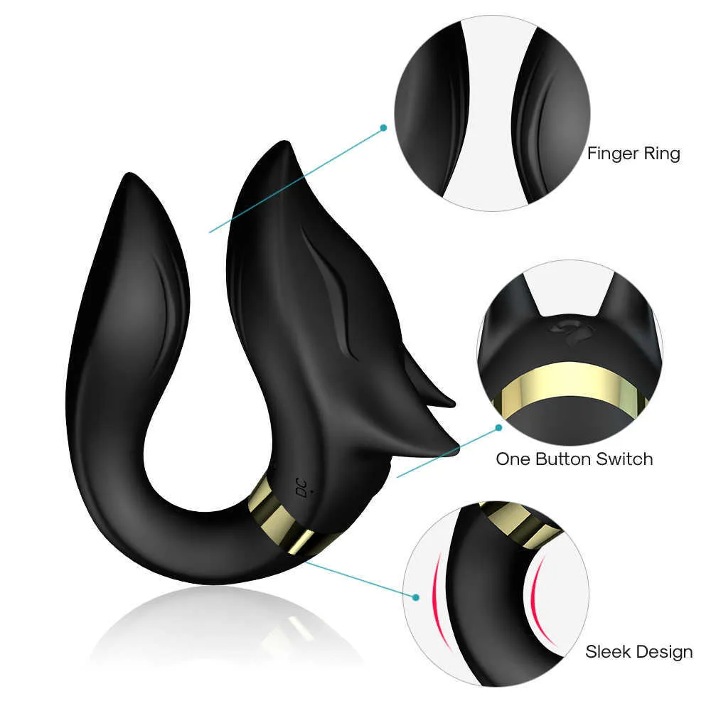  Double head Vibrator For Women 9 Speed U Shape Stimulate Vagina Cclitoris For Women Masturbate Wireless Remote Control Sex Toys (20)