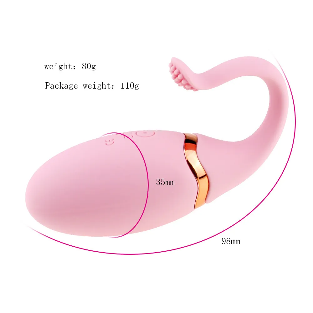 Masaż bezprzewodowy pilot wibrujące jajko kulki pochwy ćwiczenia kula kegla zabawki erotyczne dla kobiet stymulator łechtaczki USB akumulator