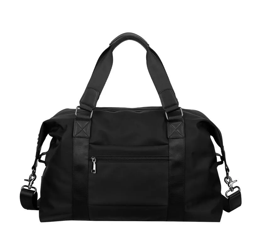 55cm lüks tasarımcılar çanta moda erkekler kadınlar seyahat duffle çanta deri bagaj çanta büyük kontrast renk kapasitesi spor 66588284j