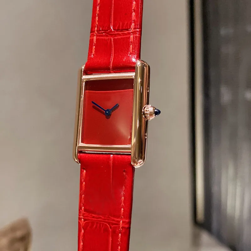 Relojes de mujer Reloj de cuarzo 22 mm Relojes de pulsera de moda impermeables Reloj de pulsera multicolor Montre De Luxekl228T
