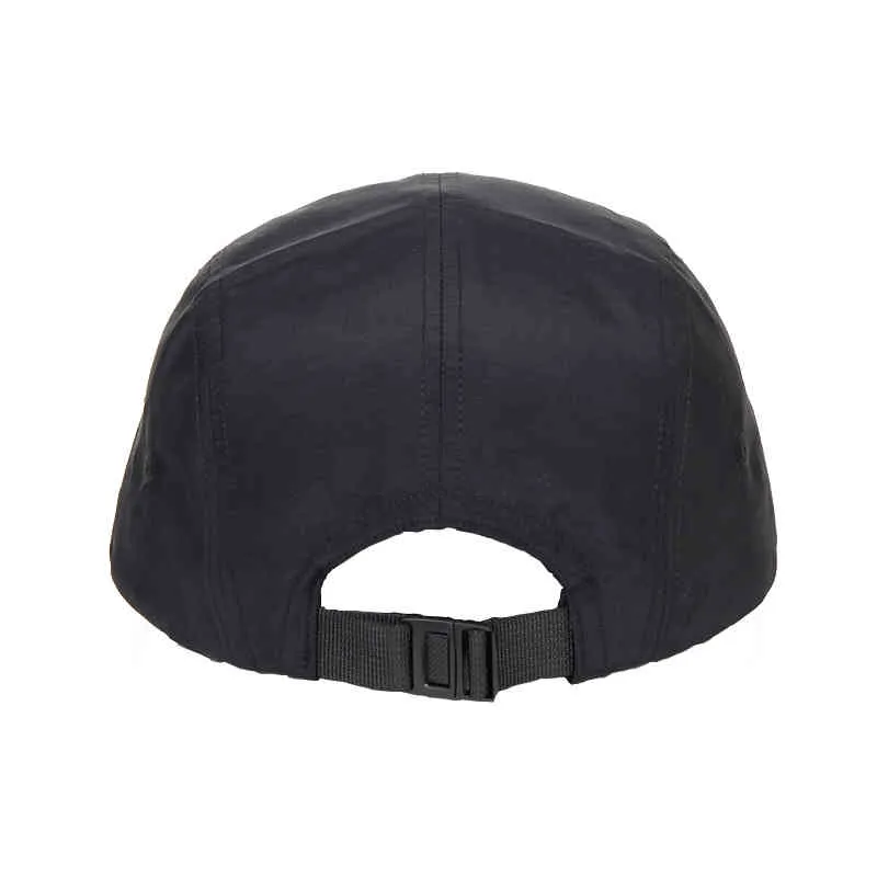 Men039s – casquette à 5 panneaux unisexe, couleurs unies, à bord plat, en Nylon, séchage rapide, Gorro de Baseball, chapeau Hip Hop imperméable pour l'extérieur, 2202092737697