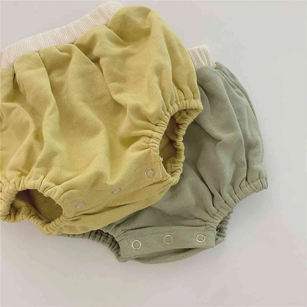Caysterous 0-24m jesień noworodka baby boy dziewczyna casual bluza owoców druku z długim rękawem topy + szorty + kapelusz strój dzieci ubrania zestaw 210413  t