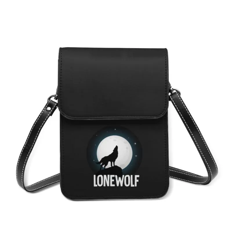 Kvällspåsar Teen Wolf Shoulder Bag Streetwear Woman Mobiltelefon Present Retro Leather222T