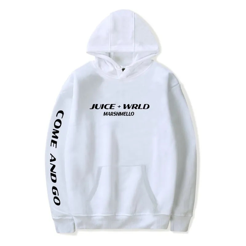 Juice Wrld Hoodies Men Sweatshirts Women Fashion Hip Hop Hooded Casual Pullovers Autumn Boys Girls White Streetwear Tops 220310