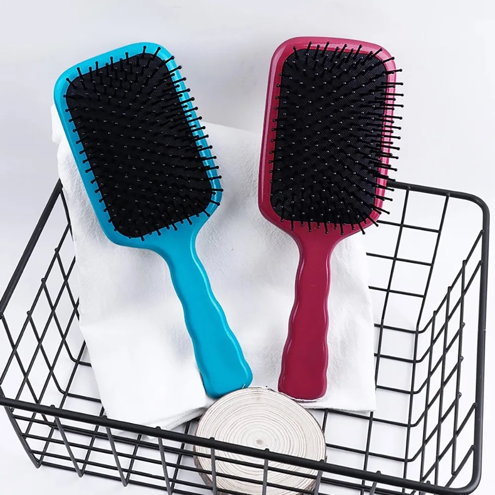 Hårborstar Combs Magic Detangling Handle Shower Comb Head Massage Brush Salon Styling Tool7023340