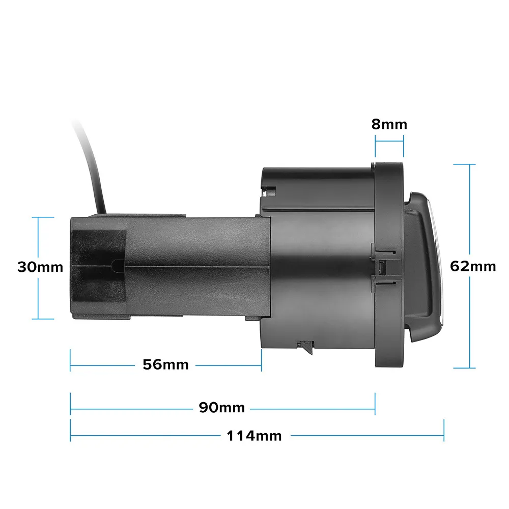 Nouveau voiture phare antibrouillard interrupteur phare interrupteur voiture accessoire pour Volkswagen Golf Mk4 Passat B5 Polo voiture style accessoires