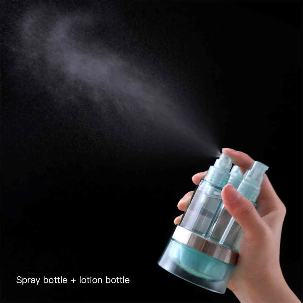 Six-in-one Cosmetic Spray Bottle For Alcohol Perfume Oil Travel Sub-bottling Portable Refillable Bottle Non-drip Drop Resistant