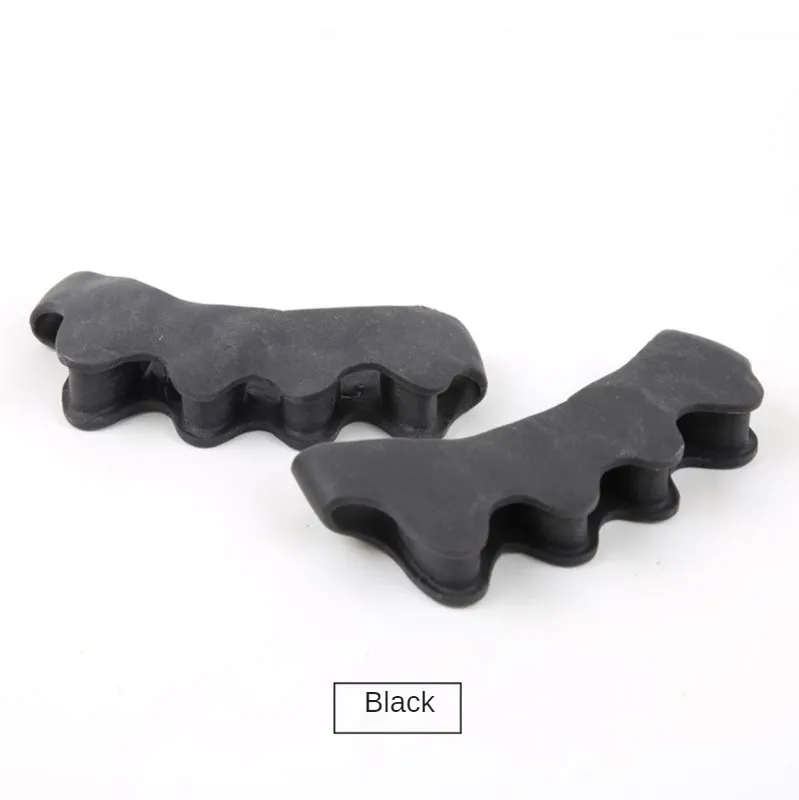 Shoe Parts Correcting Band for Hallux Valgus Five Toe Toe Separator Silicone Overlapping Separation Brace Holes