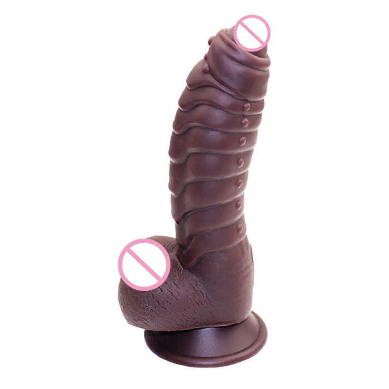 Dildo réaliste en silicone en silicone énorme dinosaure écailles pénis avec des jouets sexuels à la ventouse pour femme masturbation féminine 212268312