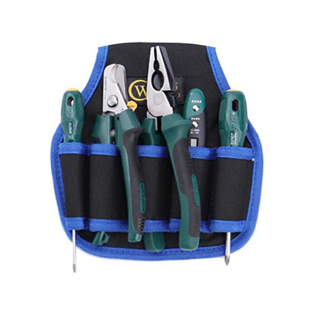 Bolsa multifuncional para herramientas de electricista, riñonera, soporte de almacenamiento para cinturón, organizador, kits de herramientas de jardín, riñoneras