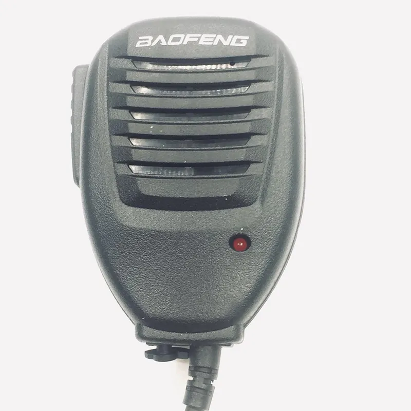 BAOFENG Shoulder Microphone handheld Speaker with Screw for BAOFENG A58 BF-9700 UV-9R R760 82WP Waterproof Walkie Talkie Ham Mic (1)