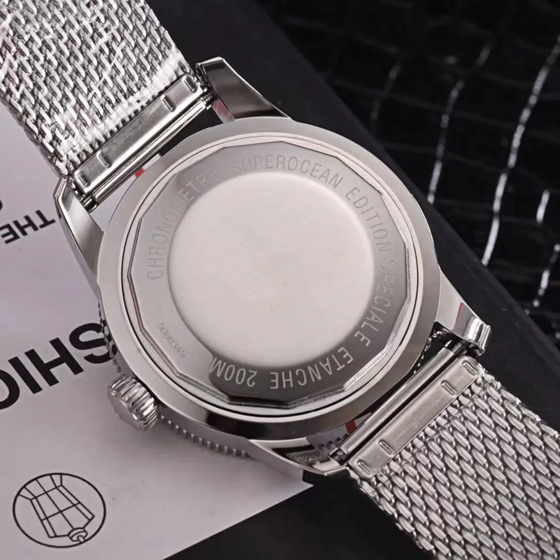zegarki dla mężczyzn luksusowy automatyczny ruch aaa Wodoodporne światło datejust zegarków ceramiczna ramka szafire 904L Montre D250a