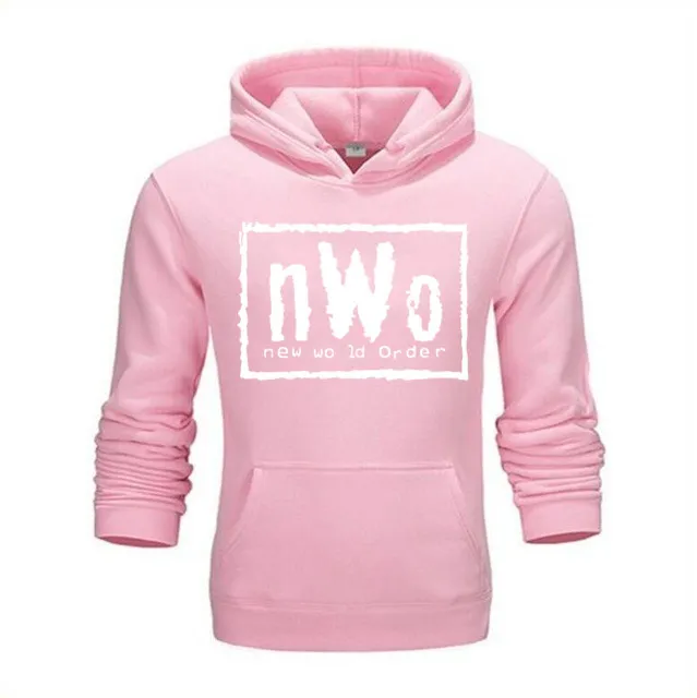 Yetişkin Erkekler WCW Güreş NWO Dünya Mürekkep Wolfpac Hoodies Erkekler Marka Erkek Giyim Camisetas