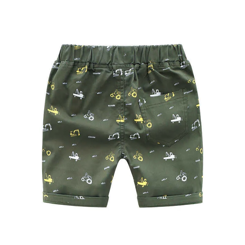 summer Children shorts boy girl child Harem Dinosaur Pants loose army kids clothes toddler baby sports clothing 210723