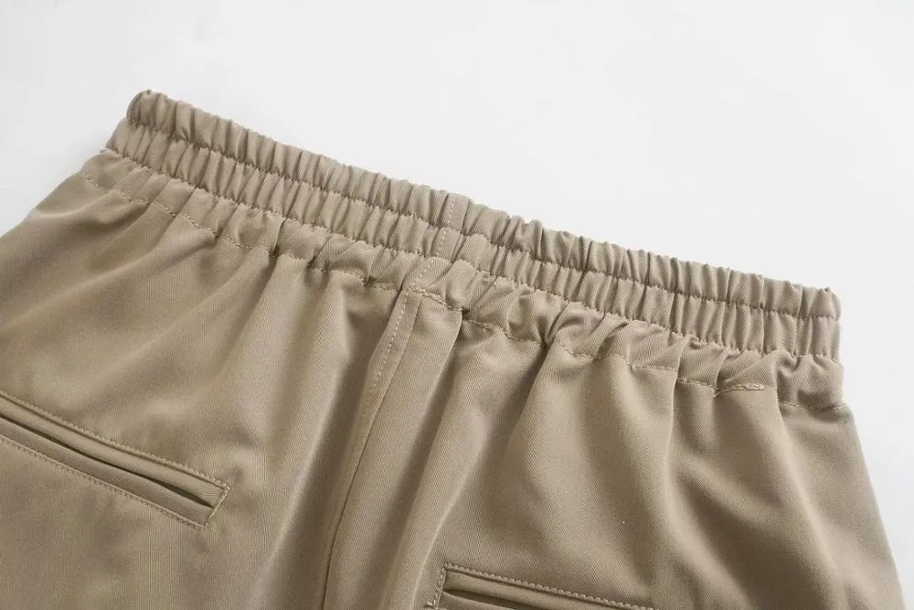 Женщины осень зима MIDI Djustable эластичная емкости тайный юбка женские моды вскользь юбки 210520