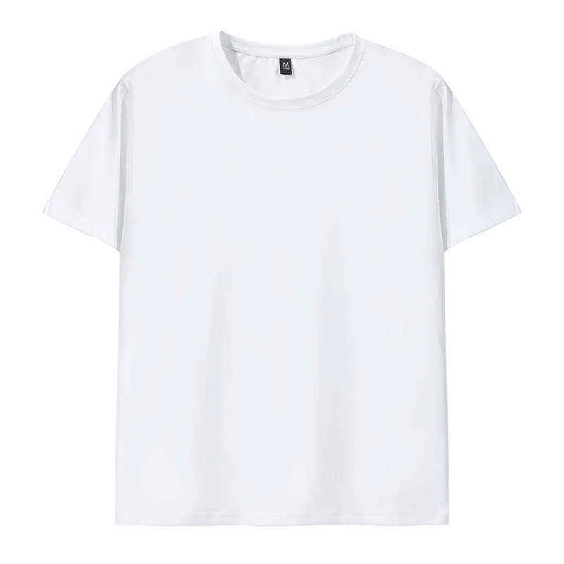 MRMT 2022 novo algodão dos homens camisetas o-pescoço homens t-shirt penteado do ombro do ombro t-shirt dos pares simples e soltos Tees G220223