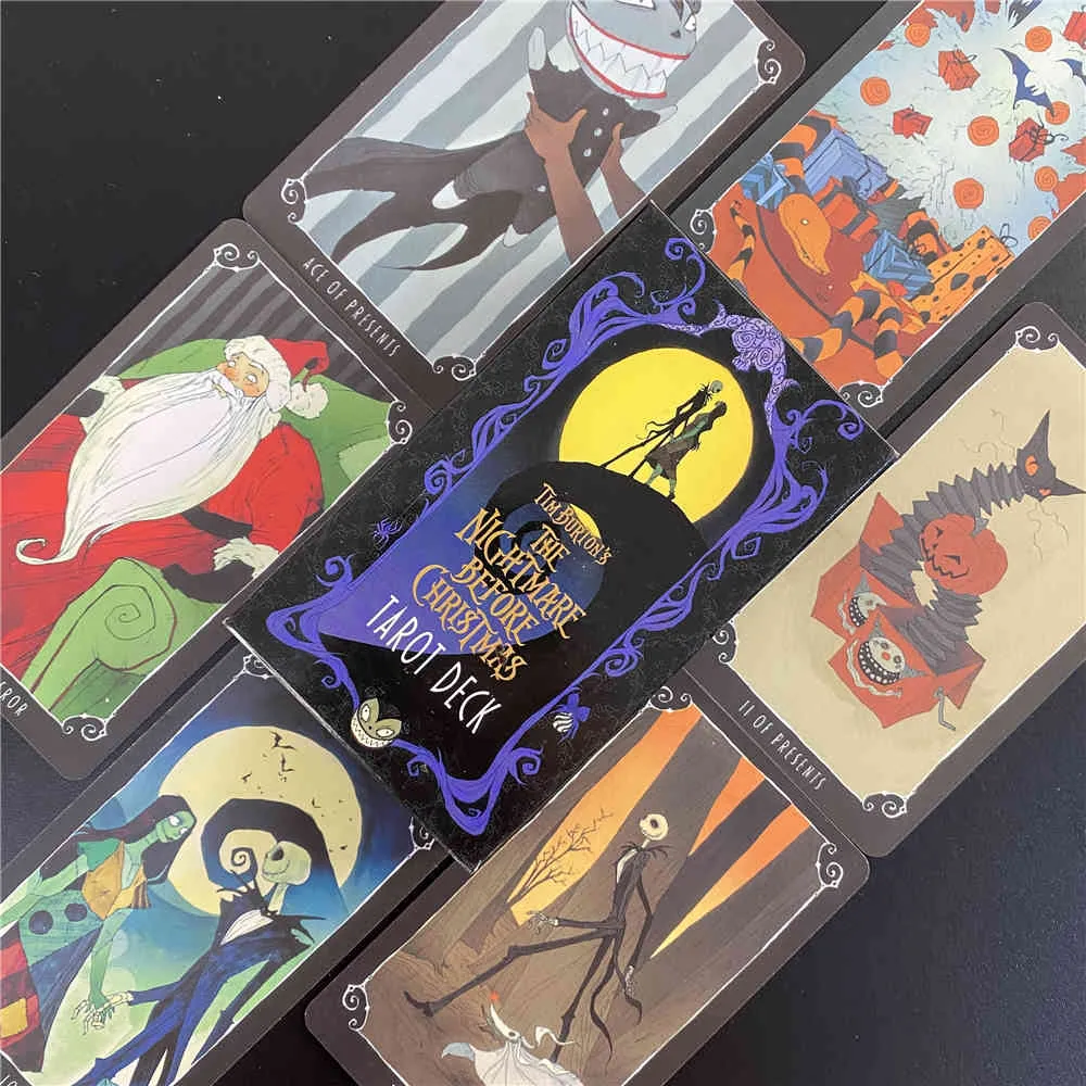 Nouveau Tarot Deck oracle cartes mystérieuse Divination des chats blancs pour femmes filles jeu de société amour RD0L