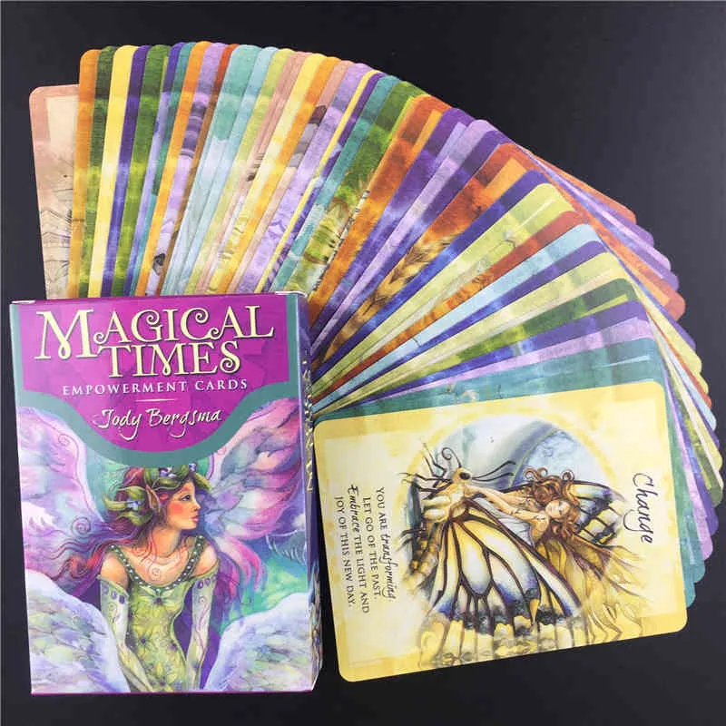Tarot Magical Times Empowerment Party Game Deck Oracles s Divination Cartes à jouer Jeux de société pour Fun Family