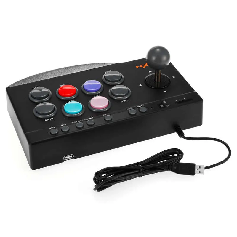 PXN PXN-0082 contrôleur de jeu d'arcade de combat Joystick Rocker pour ordinateur PCPS3 4 pour Xbox One pour Console de jeu Nintendo Switch