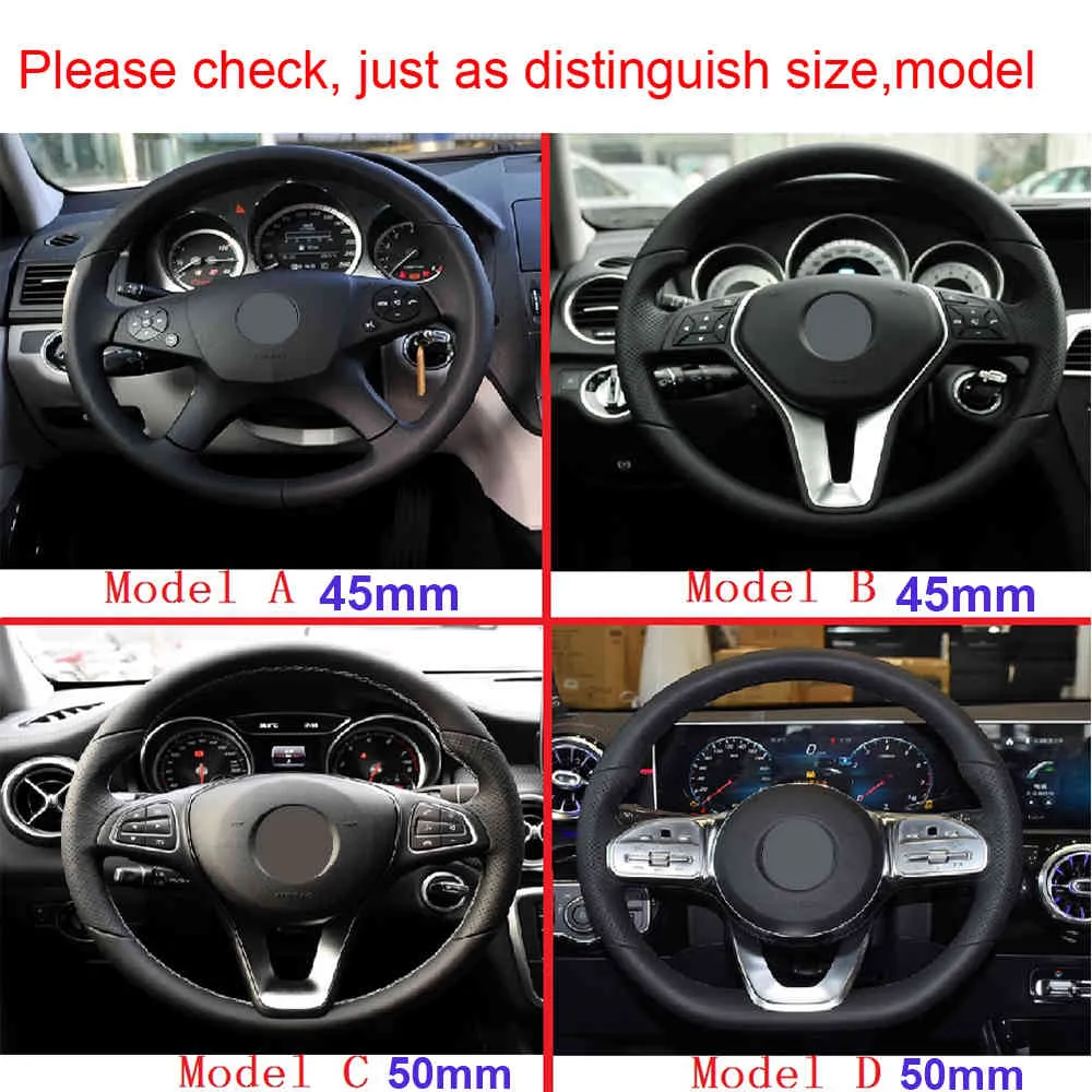 Decoração do volante do carro Diâmetro 45 / 50mm Diamante Auto adesivo Automotivo Acessórios interiores para Mercede Benz