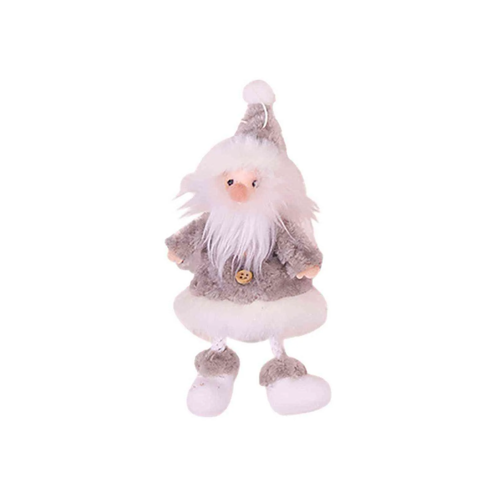 Christmas Plush Santa Snowman Elk Bear Angel Dolls Xmas Navidad Tree Ornaments Christmas Decorations for Home 2022 New Year Gift Y6580048