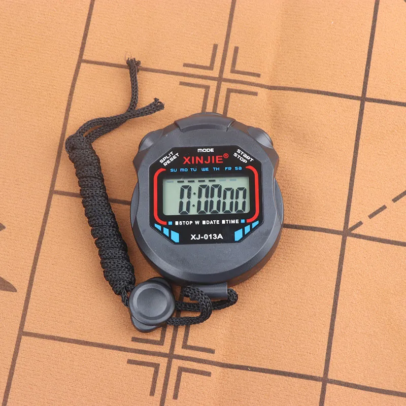 Esporte ao ar livre stopwatch profissional portátil digital lcd display esportes running timer cronógrafo contador temporizadores com cinta bh5261 tyj