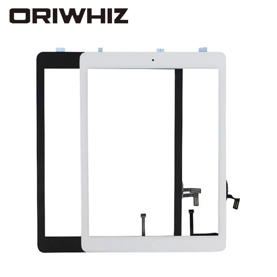 Nuovo iPad Air 1 iPad 5 Touch Screen Digitizer con pulsante Home Display frontale in vetro Touch Panel A1474 A1475 A1476 Sostituzione