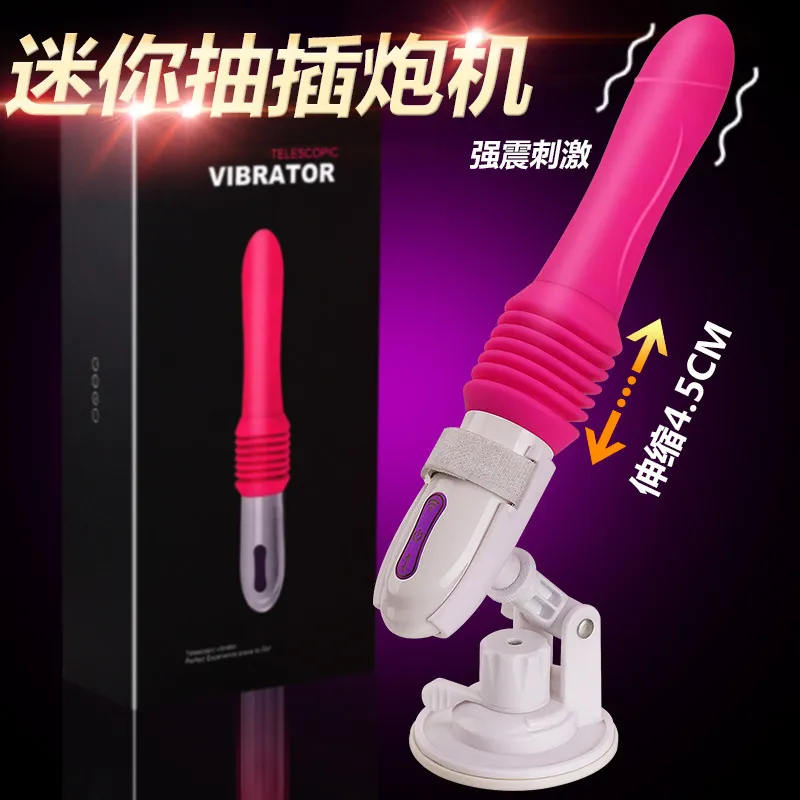 Sex Spielzeug Vibratoren 10 Geschwindigkeit Automatische Teleskop-Dildo-Vibrator-Sexspielzeug für Frau G-SPOT-Stimulation Massagegerät Weiblicher Masturbatorfactory-Dire