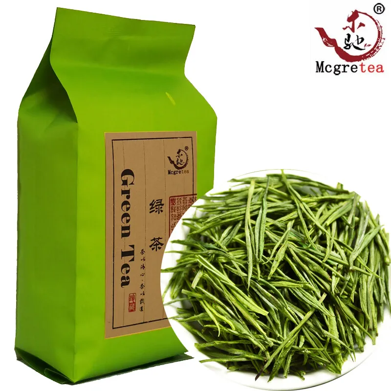 Mcgretea 100g 2022 Green China Tea Anji White Chinese Organic Health Anji Bai Cha