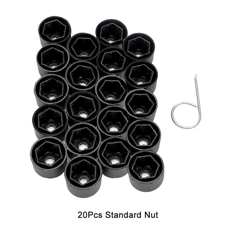 Car Wheel Nut Caps Bolt Rims Special Socket Auto Hub Screw Cover Protection 17mm Car Styling Exterior Decoration for VW