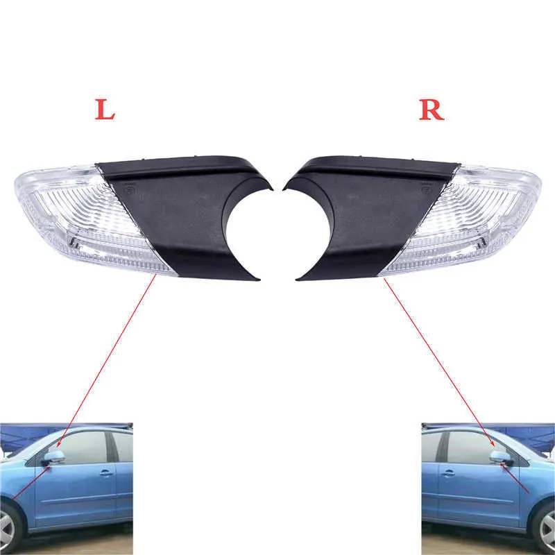 Led Light Car-Styling LED Asa Espelho Indicador de Transformar Lâmpada de Indicador de Sinal para VW Polo MK4 FL 2005-2009 Skoda Octavia 2006-2010