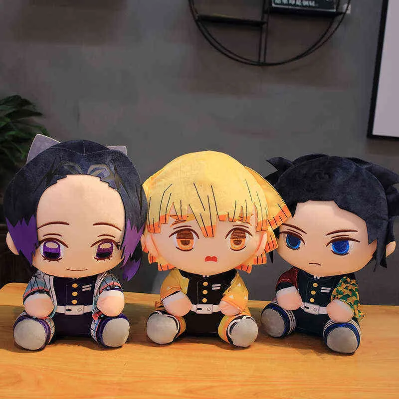 Devil's Blade Anime Cute Pillow Cushion Manga Kimetsu no Yaiba Tanjirou Nezuko Cushion Palyw Toys Plush Toys H11111814597