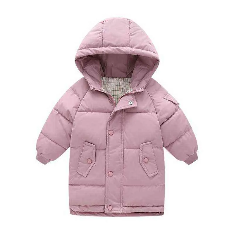 2-12 anos de inverno Crianças roupas garotas de casaco com capuz de casaco com capuz de casaco de capuzes