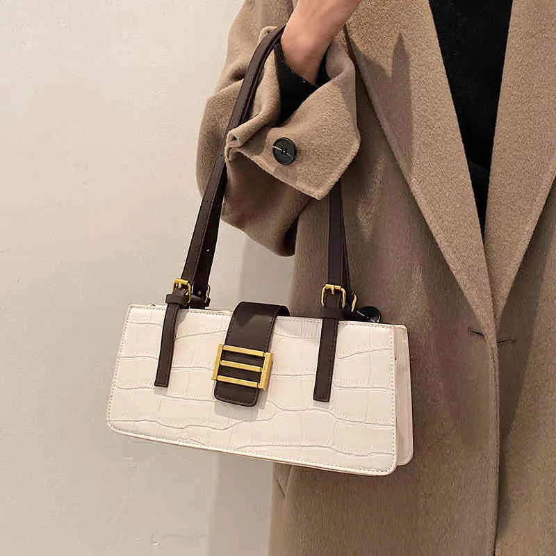 Portemonnee niche ontwerp hoge capaciteit tas dames tas herfst nieuwe veelzijdige een schouderarmpit handtas